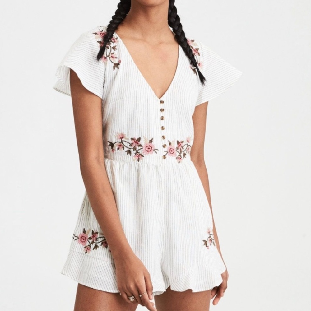 american eagle romper